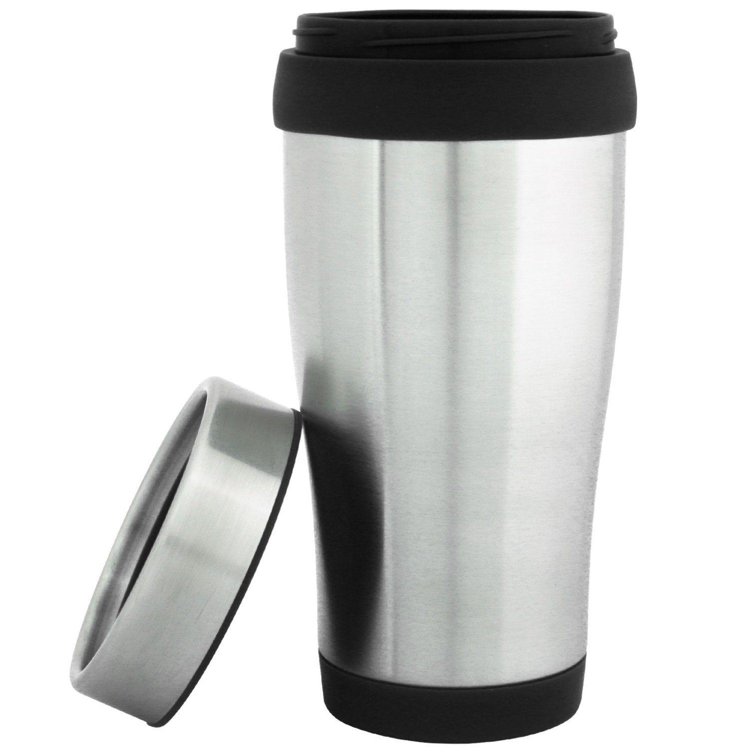 1. Foto Trinkbecher FRESNO 450ml mit Gravur (Farbe: schwarz)