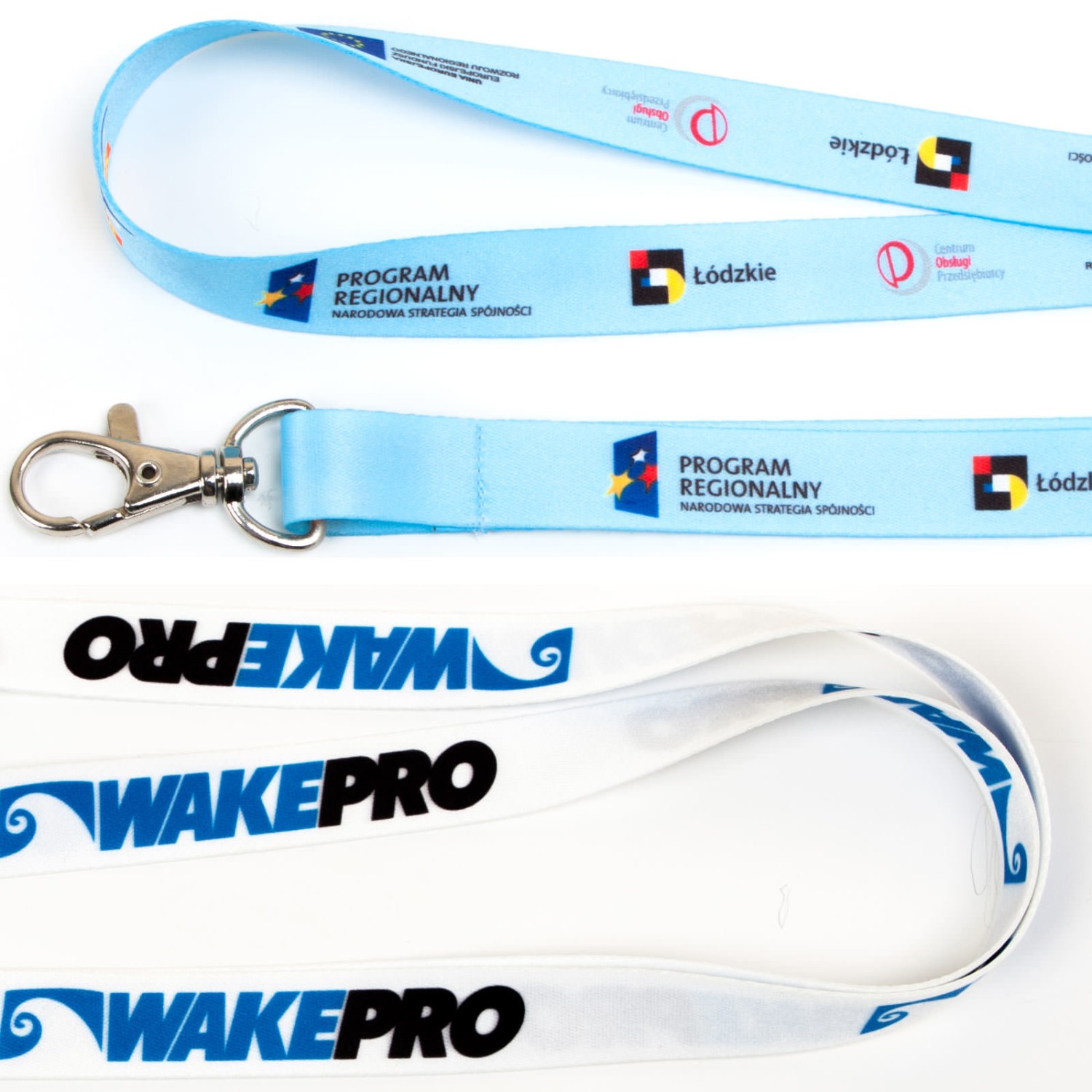 2. Foto Schlüsselband / Lanyard mit Druck 4-farbig Fotodruck (Breite: 25 mm)