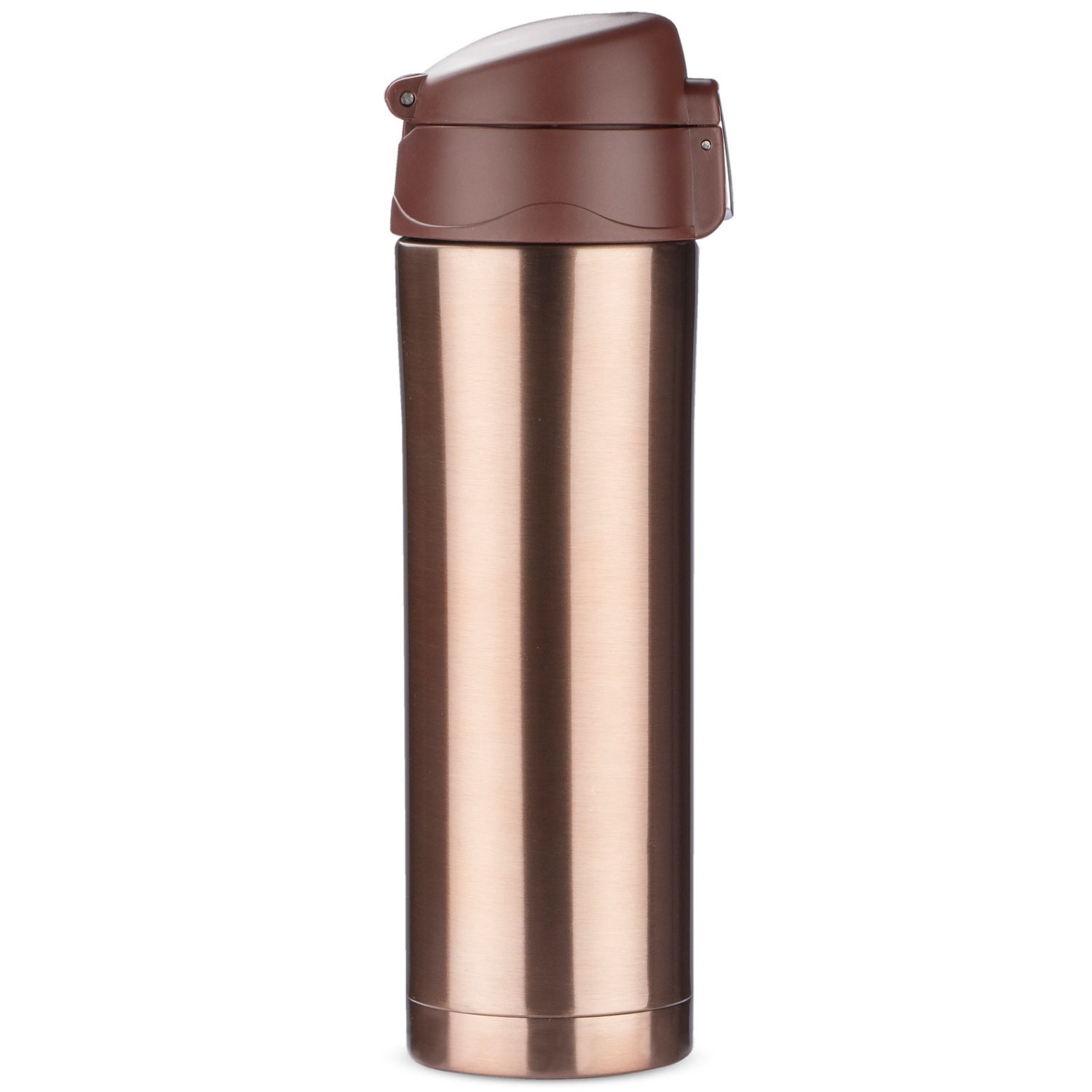 0. Foto Thermobecher LOCK Trinkbecher Kaffeebecher 440 ml mit Gravur (Farbe: braun)