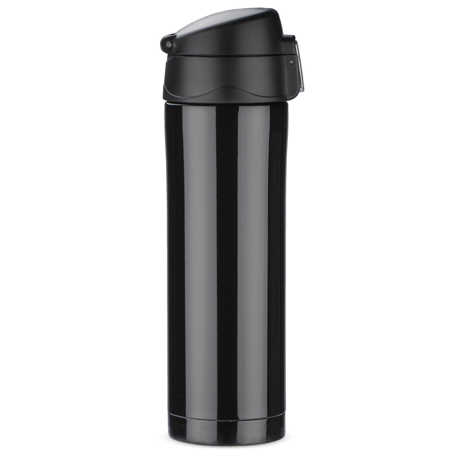 0. Foto Thermobecher LOCK Trinkbecher Kaffeebecher 440 ml mit Gravur (Farbe: schwarz)