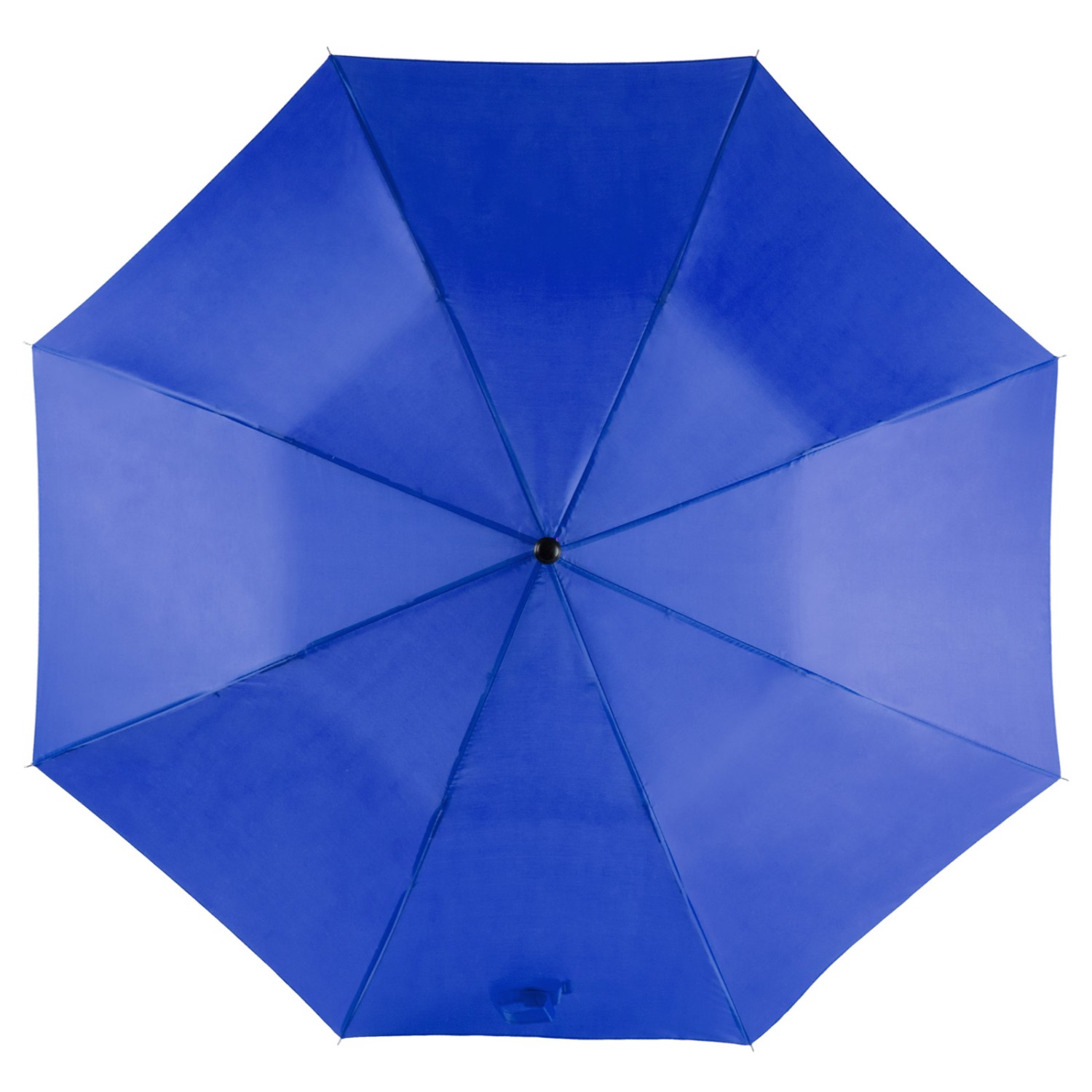 1. Foto Regenschirm SAMER mit Druck Werbung 1-farbig bedruckt (Schirmfarbe: blau)